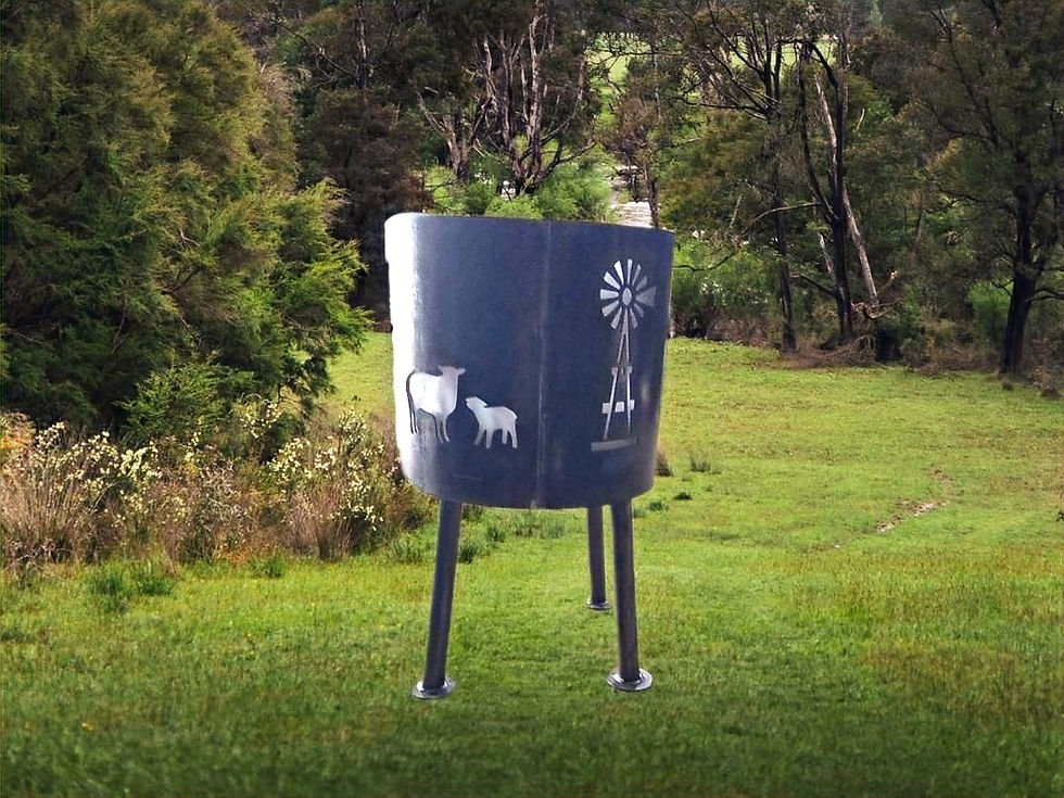 Thumbnail: Custom Farm Fire Drums All Sizes from