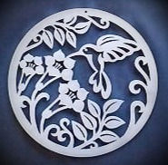 Thumbnail: Hummingbird Circle Wall Hanging