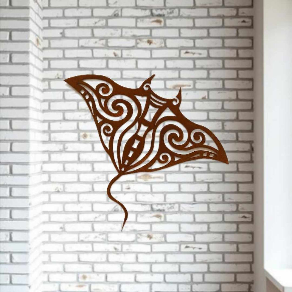 Thumbnail: Manta Ray Wall Art