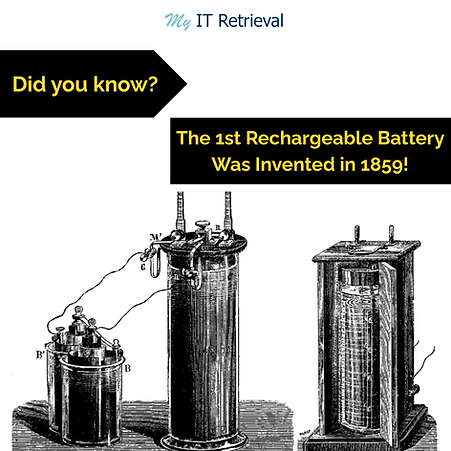 World's First Rechargeable Battery