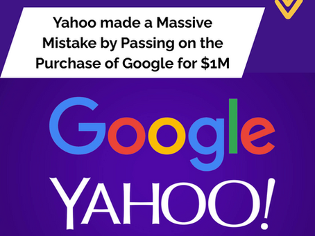 Tech History: Yahoo Passed on Buying Google for $1M