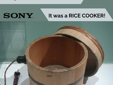 Sony’s First Product Wasn’t a TV… It Was a Rice Cooker
