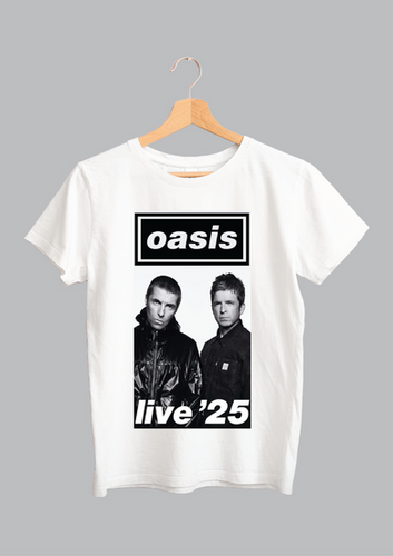 Oasis Live'25 Tour T-Shirt | QT Designs