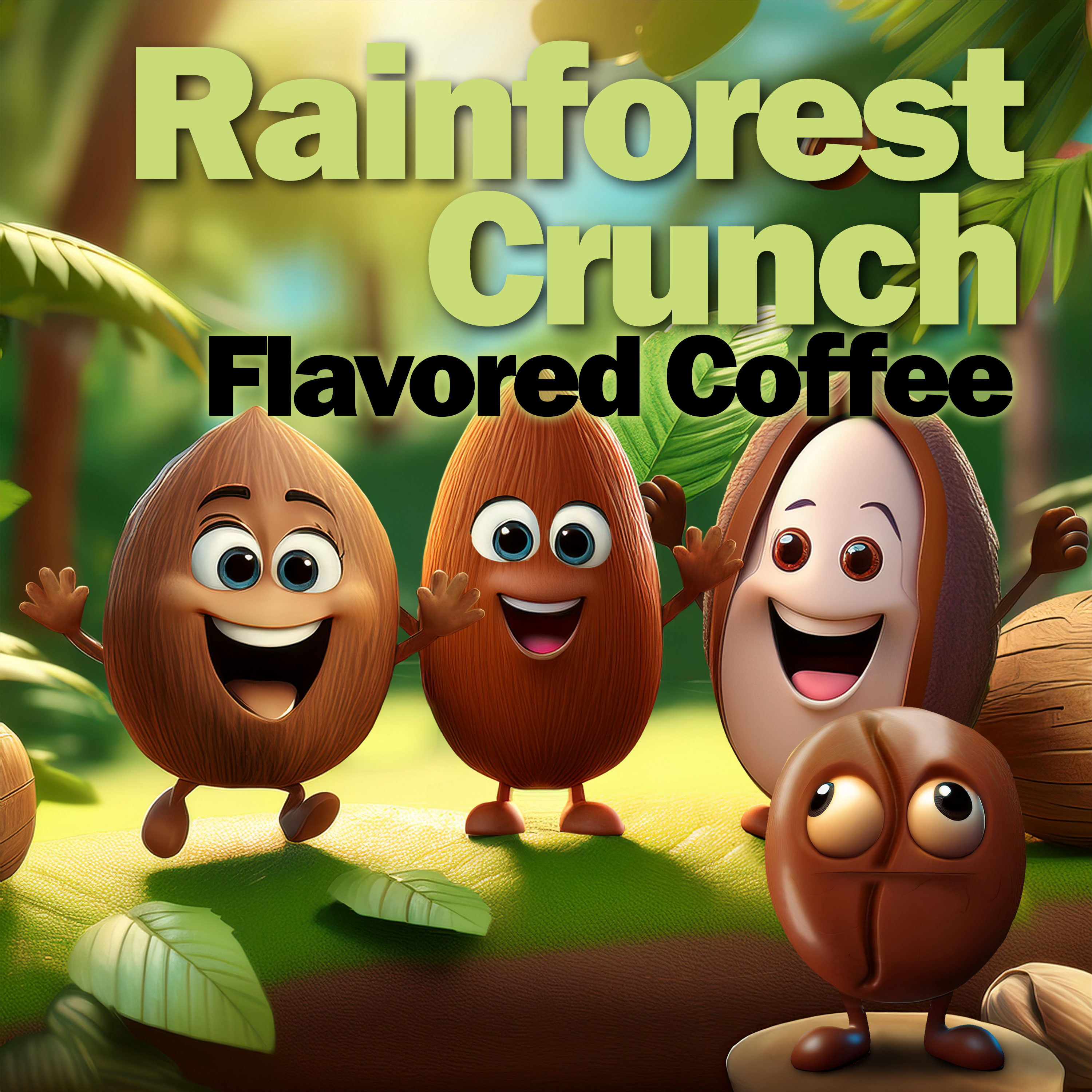 Rainforest Crunch Flavored Coffee