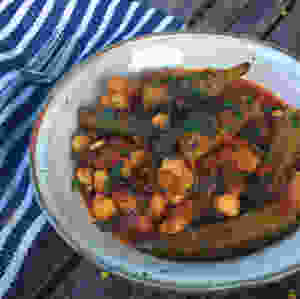 Moroccan Chicken and Okra Stew