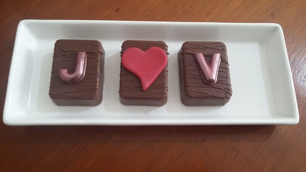 Pão de Mel com Letras