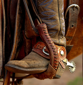Cowboy Boots and Stirrups