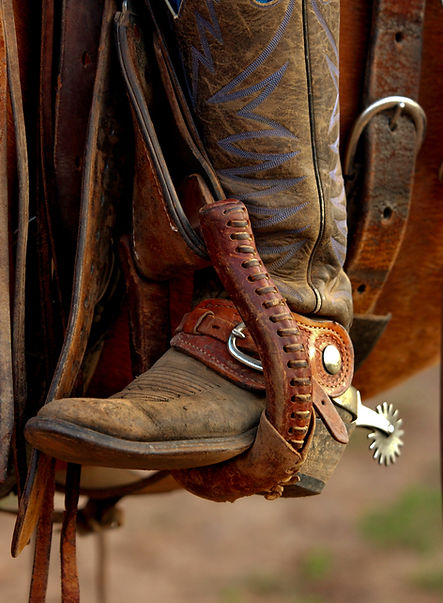 Cowboy Boots and Stirrups