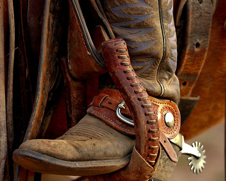 Cowboy Boots and Stirrups