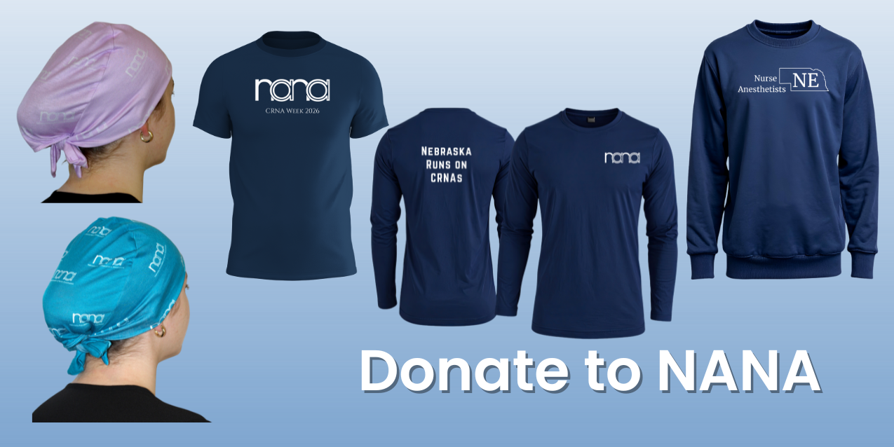 Nebraska Association of Nurse Anesthetists Fundraising Campaign Banner