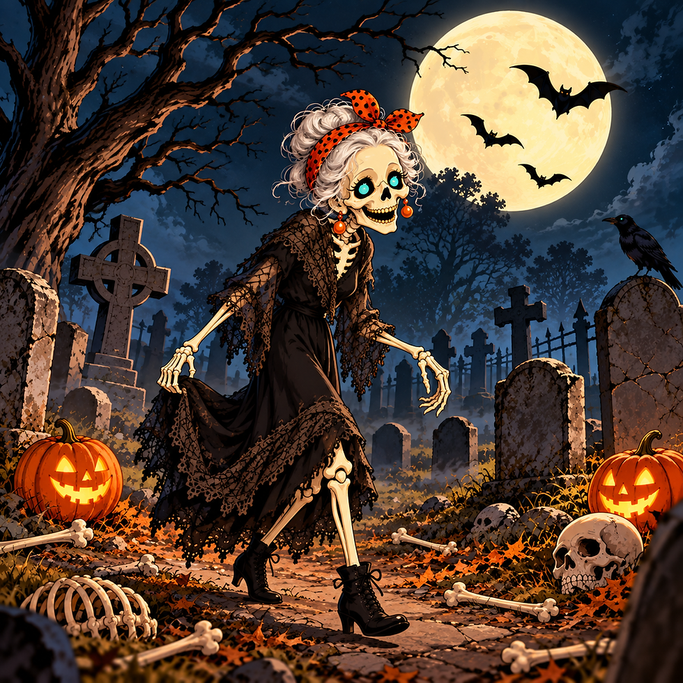 October Free Sheet Music: Skin and Bones