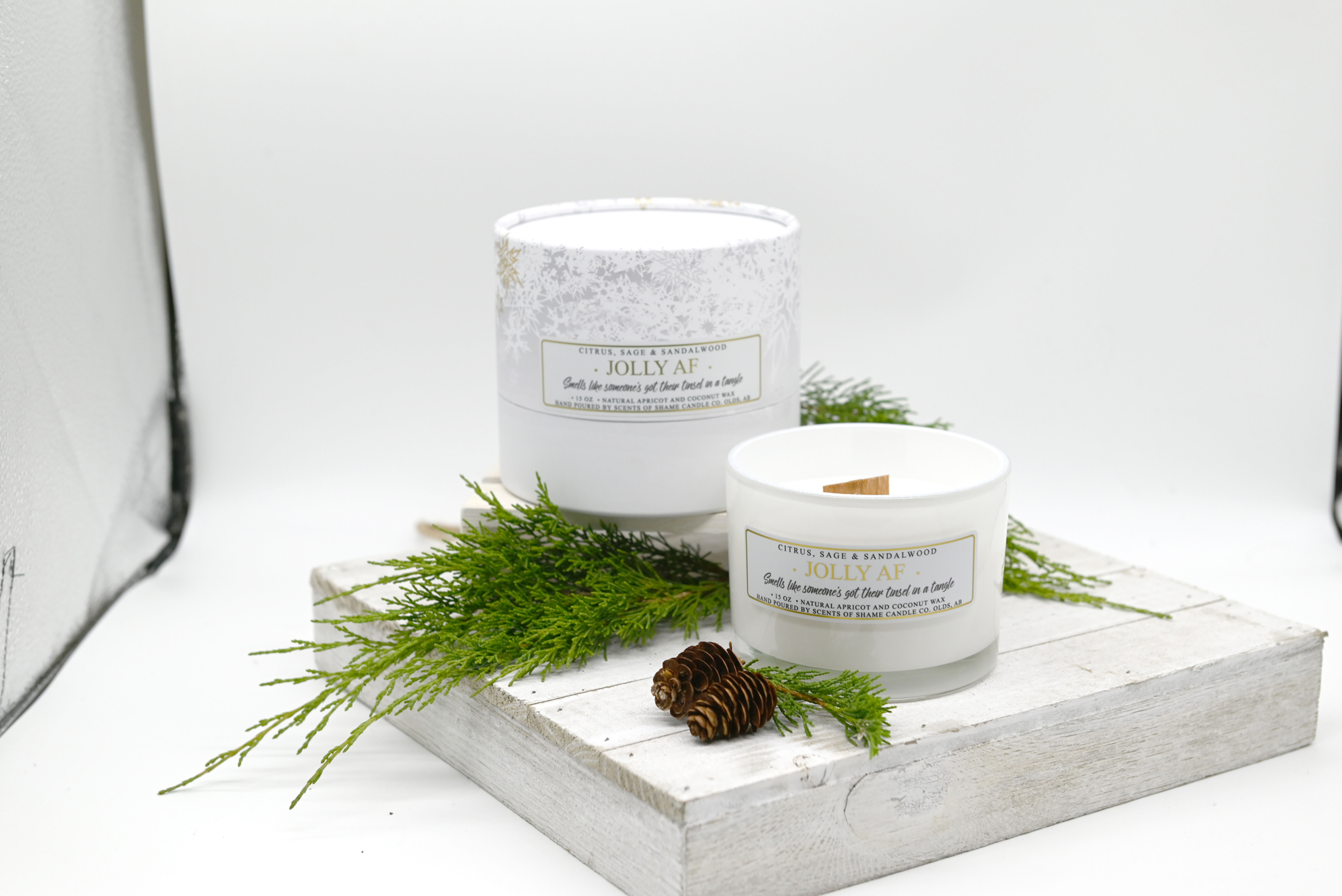 JOLLY A F - Smells like someone's got their tinsel in a tangle