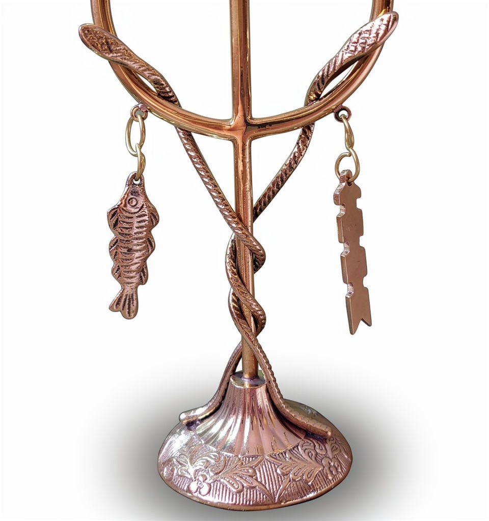 Erinle Inle Brass Staff