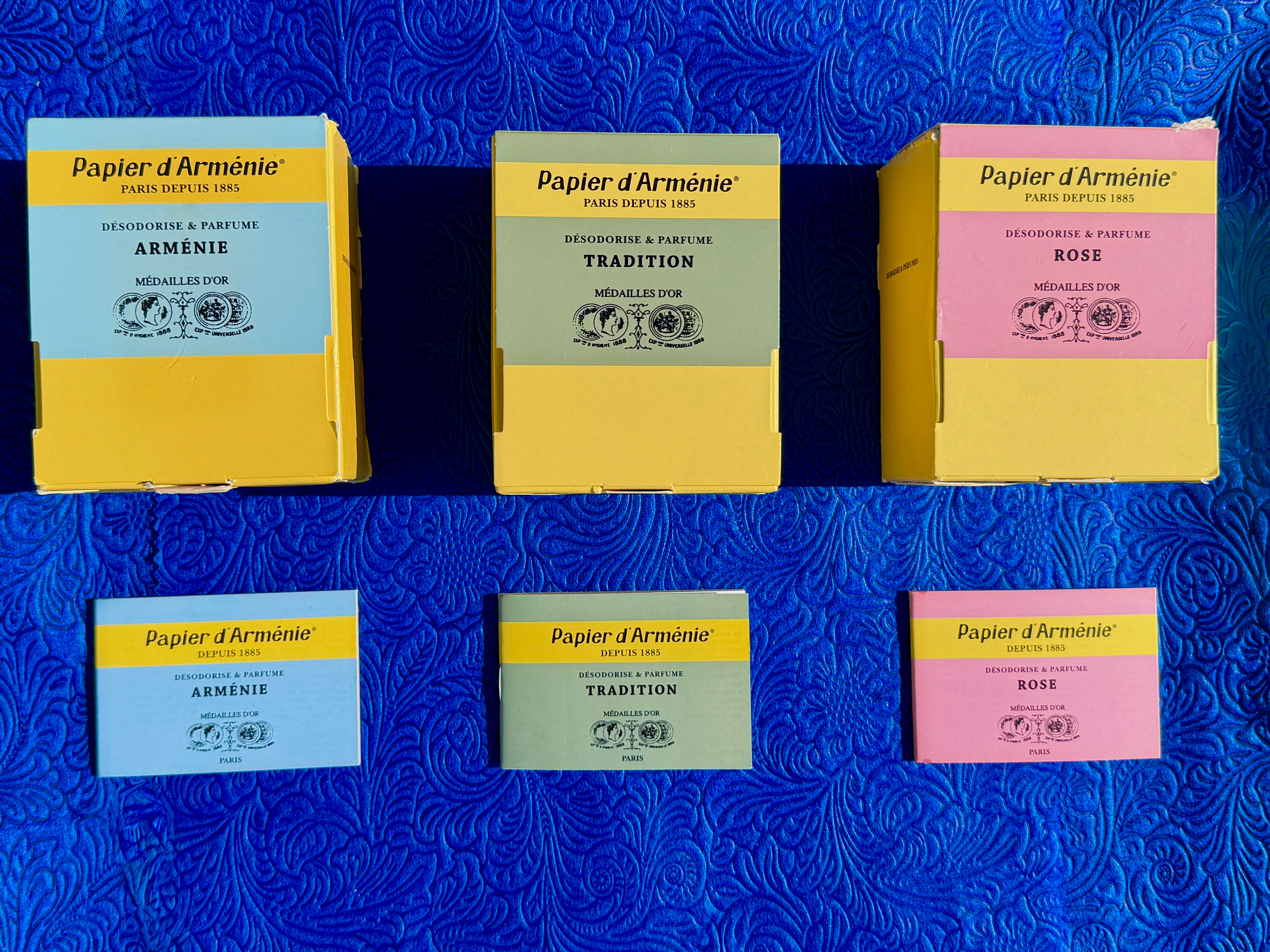 Papier d'Arménie Gift Box Set of 6 Incense Booklets
