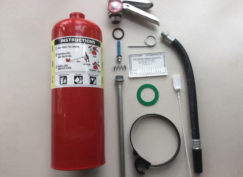 Basic Idea of Fire Extinguisher parts
