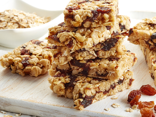 Barritas de Avena y Frutos Rojos
