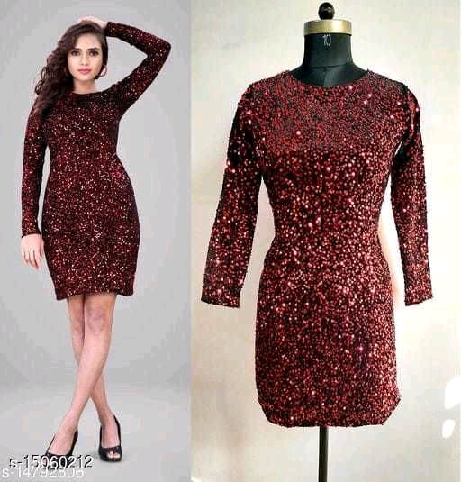 Thumbnail: Velvet beautiful dresses 