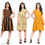 Thumbnail: Crepe combo dress for women 