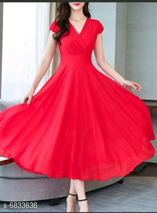 Thumbnail: Trendy Partywear Women Dresses

