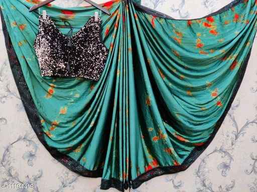 Thumbnail: Aishani Graceful Sarees with stitched blouse 