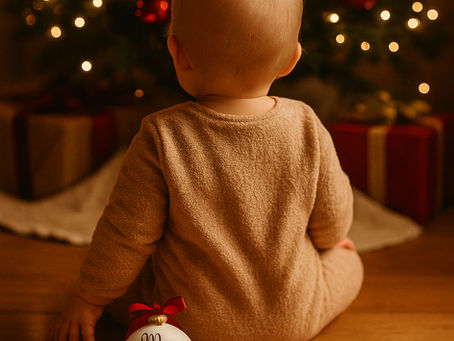 premier Noël de bébé