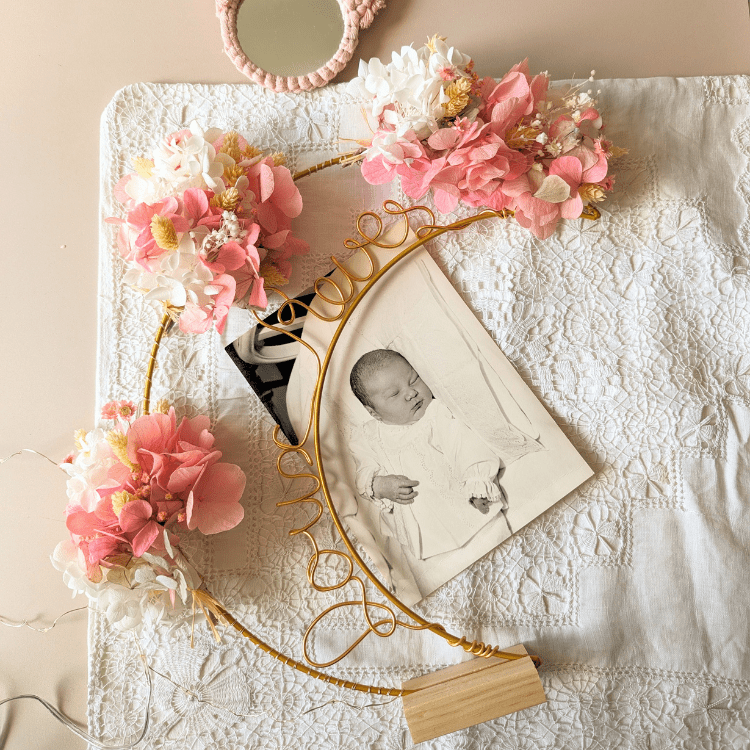 Miniature : Veilleuse lune pour chambre de bébé