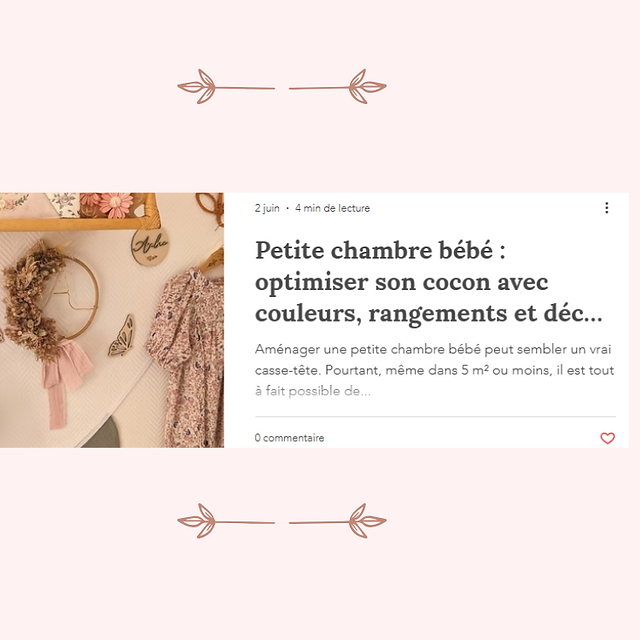 Univers poétique et bohème dans la chambre d’Ambre, entre vintage, douceur et objets fait-main