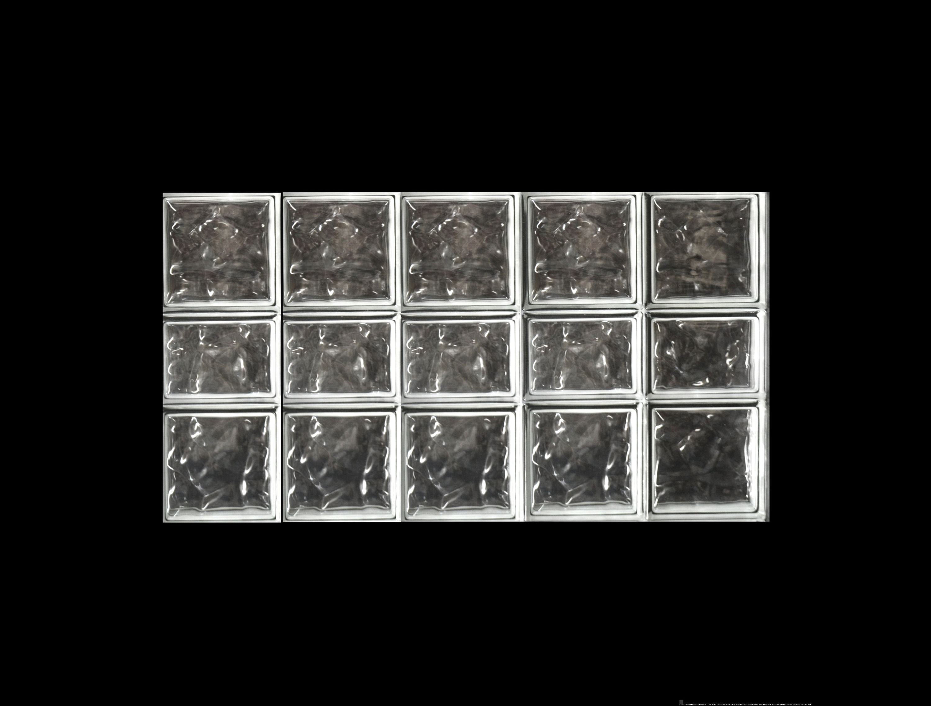 38.75" x 23.25"" Glass Block Window