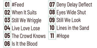 Still We Wriggle Chapters
