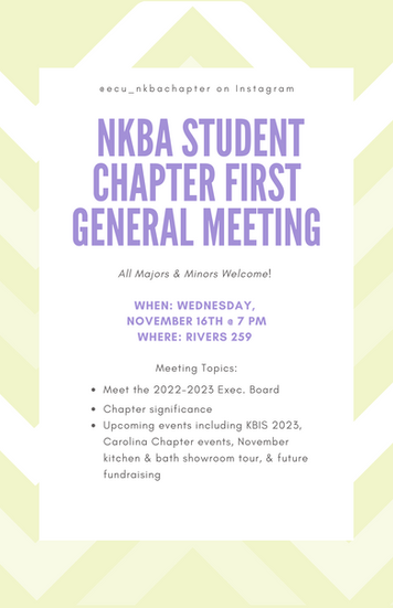 Event Flyer Design for NKBA Student Chapter