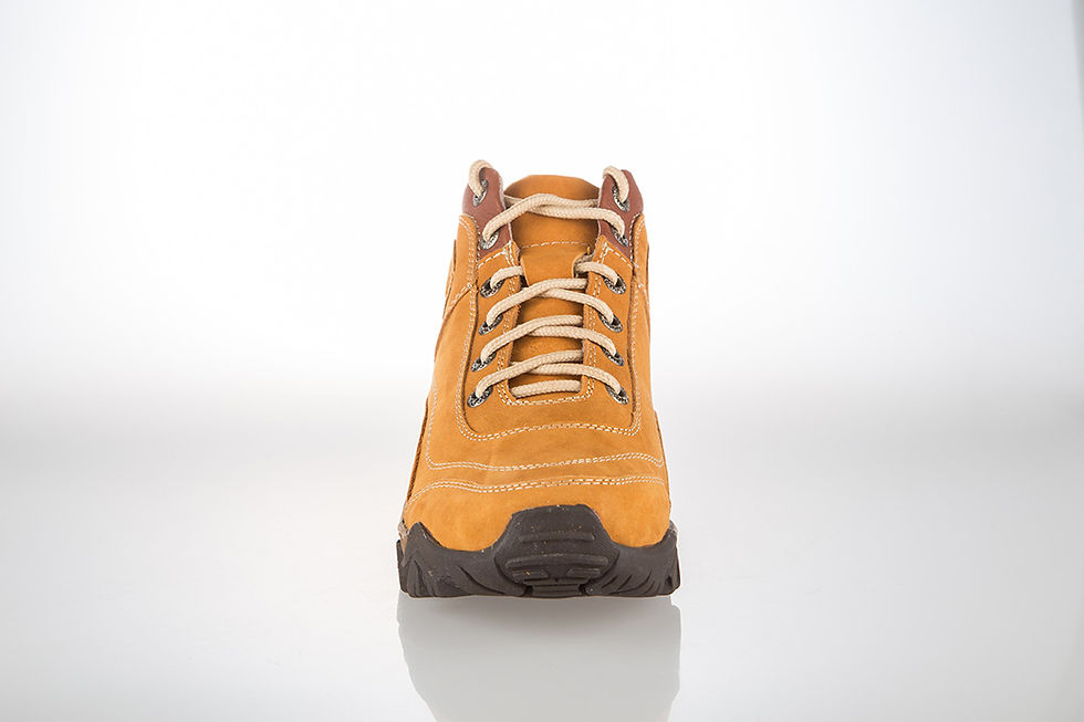 Miniatura: Bota Deportiva Cuero Hidrofugado Miel