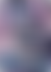 A blue haired woman sings. she is wearing a plaid outfit with a tie