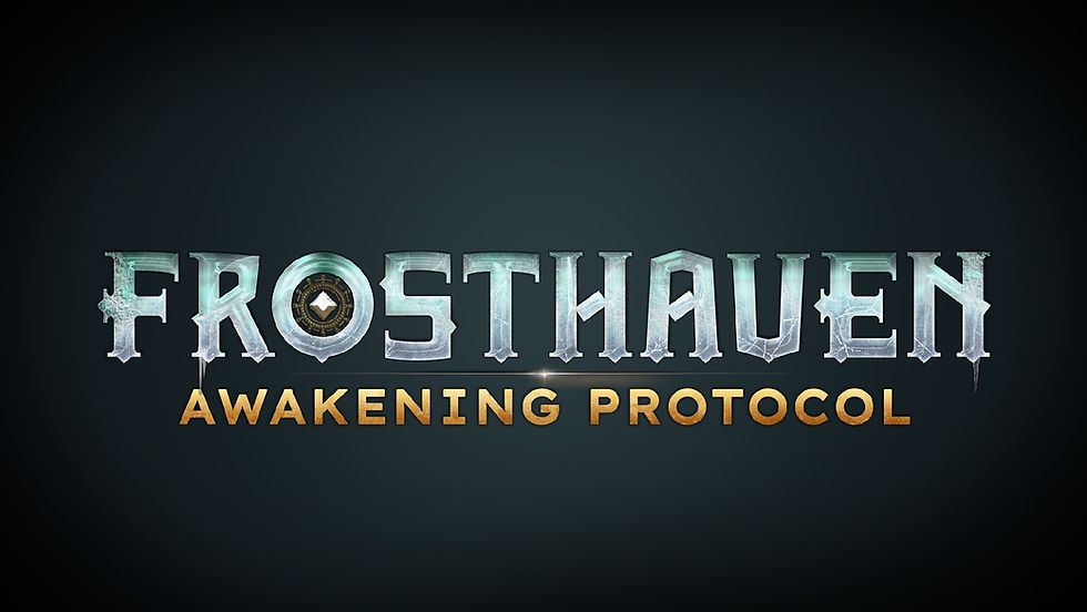 Text reads: "Frosthaven Awakening Protocol"