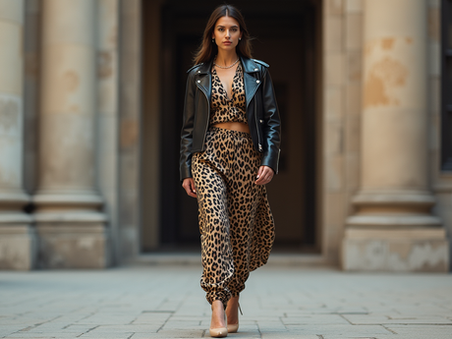 Bold and Chic: Liax Leopard Set Styling Tips