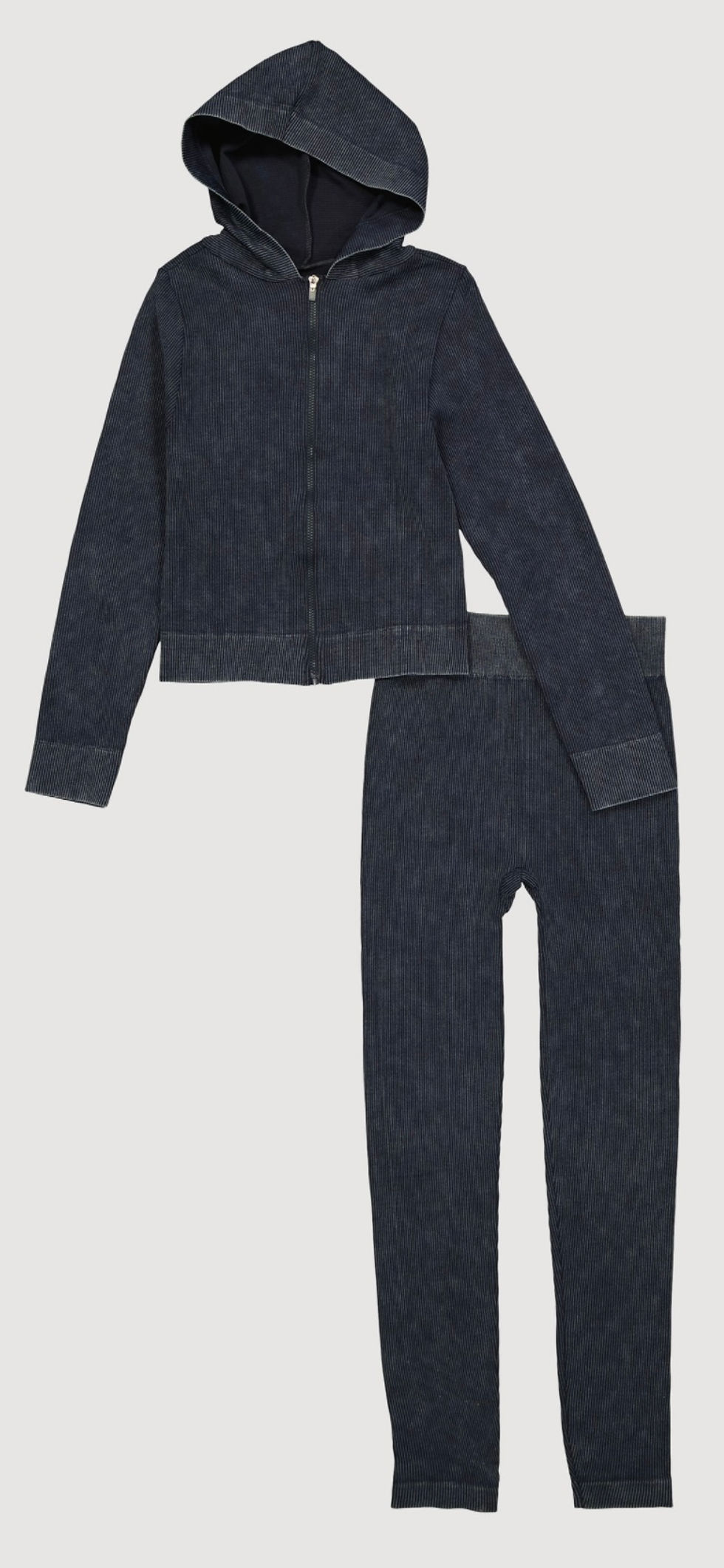 Thumbnail: Girls Acid Wash Leggings Set