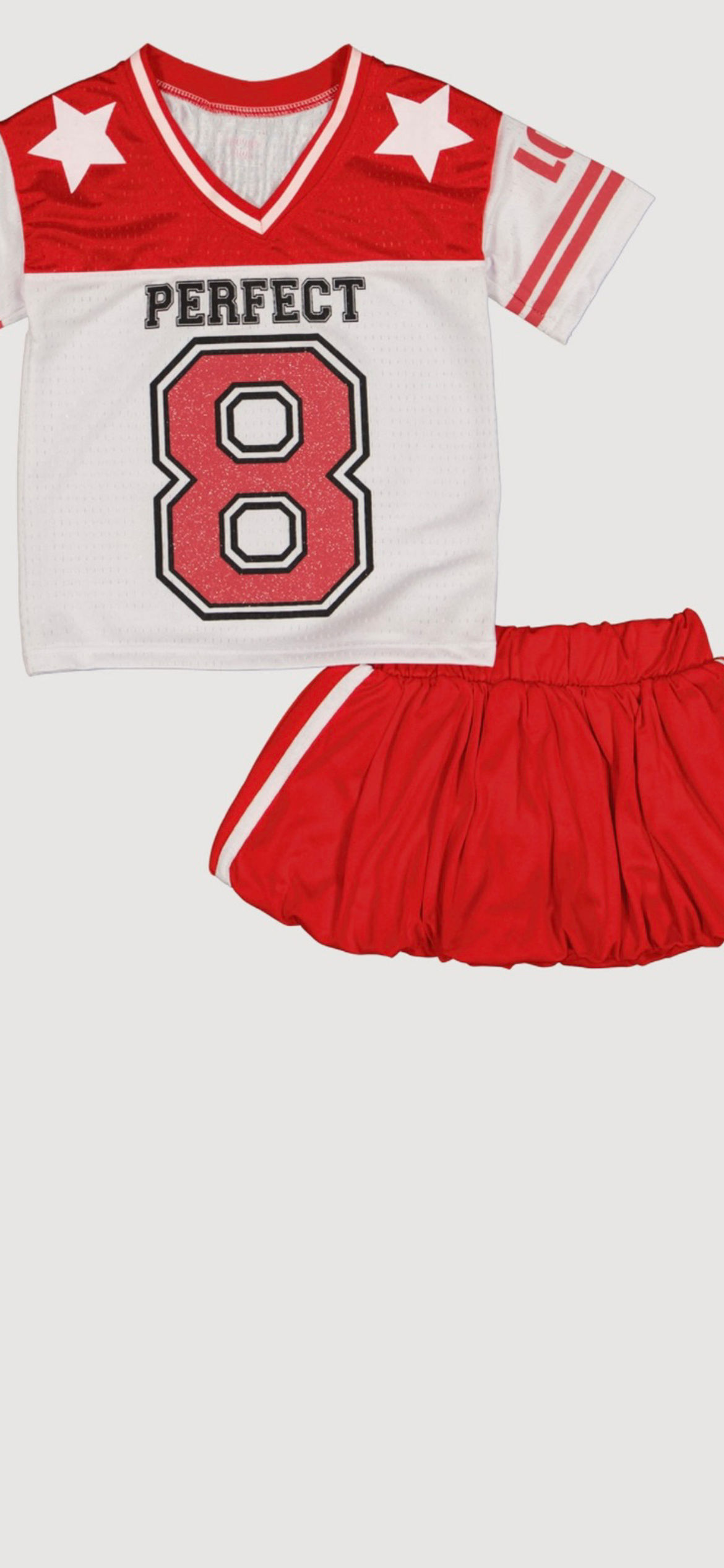 Toddler Girl Jersey Skort Set