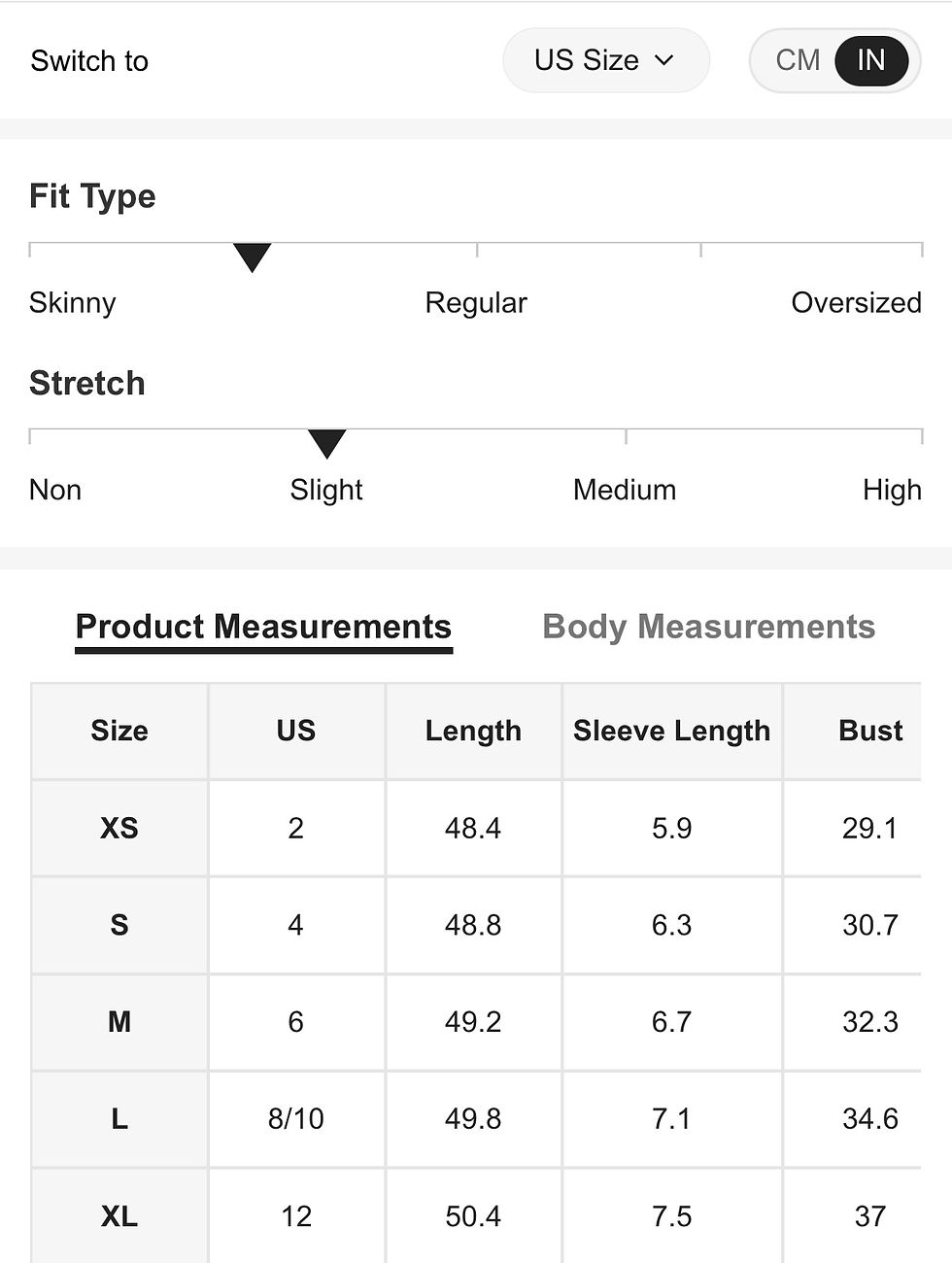 Thumbnail: Size Guide For Men & Women 