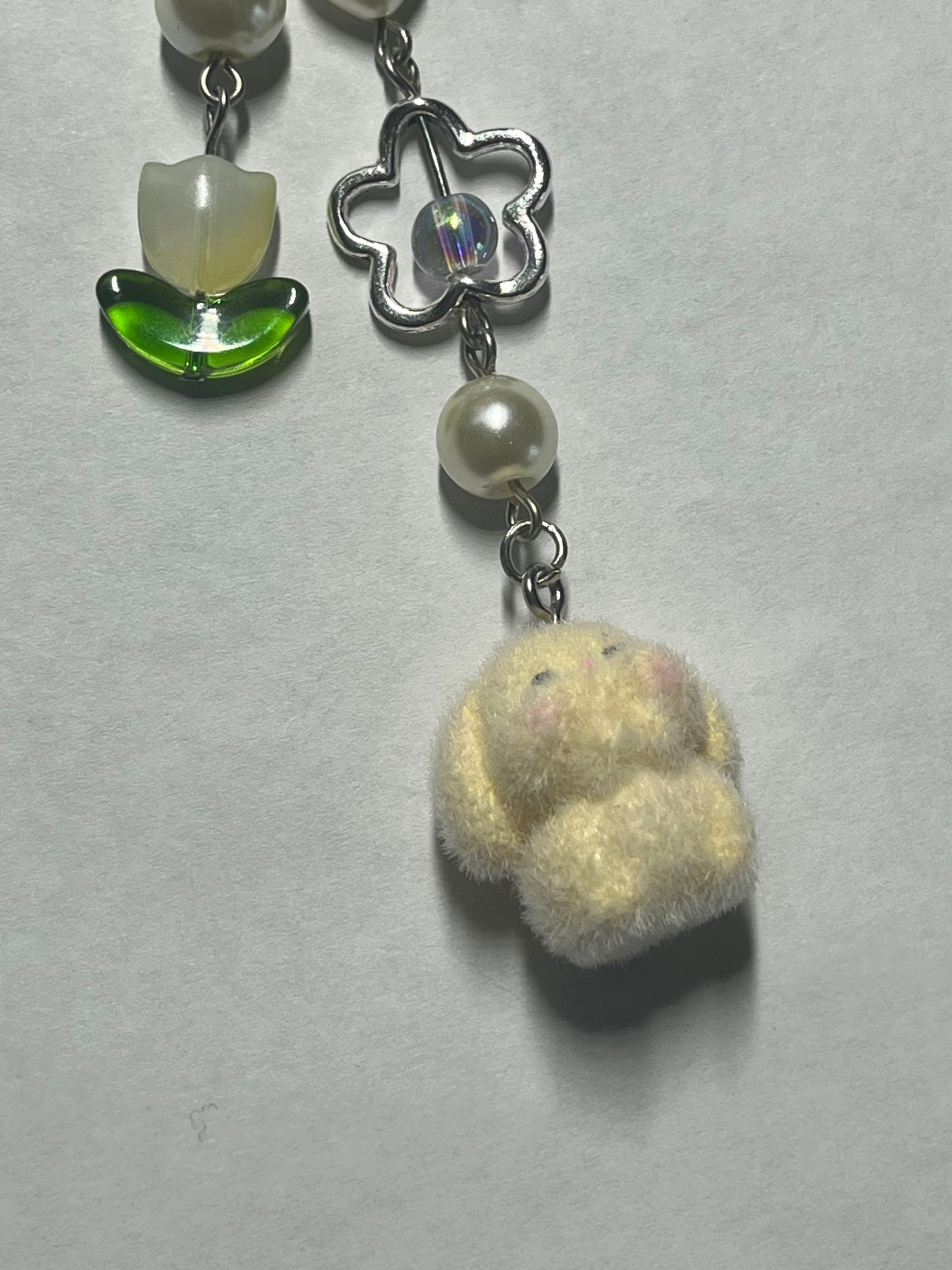 Yellow Animal Keychain