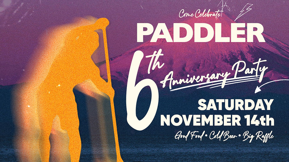 PADDLER 6周年