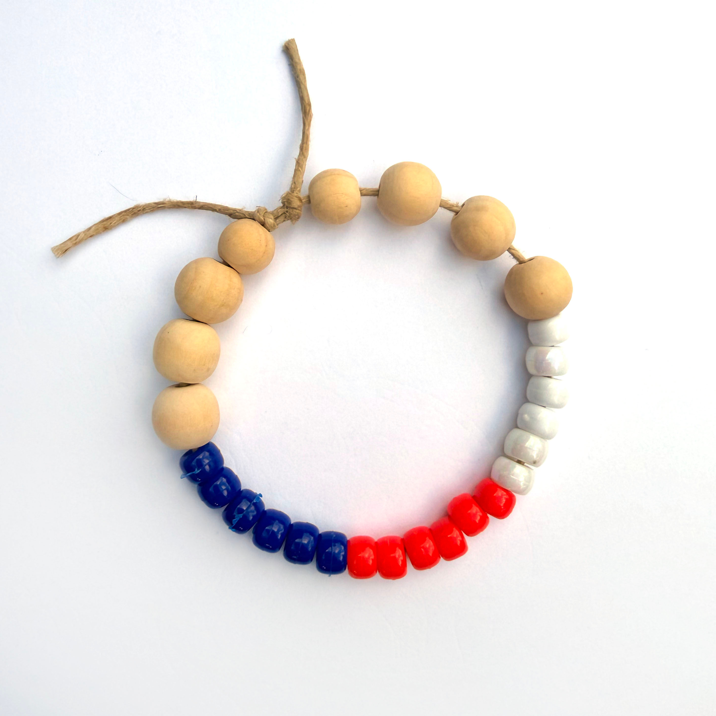 Ezra's Patriotic Bracelet