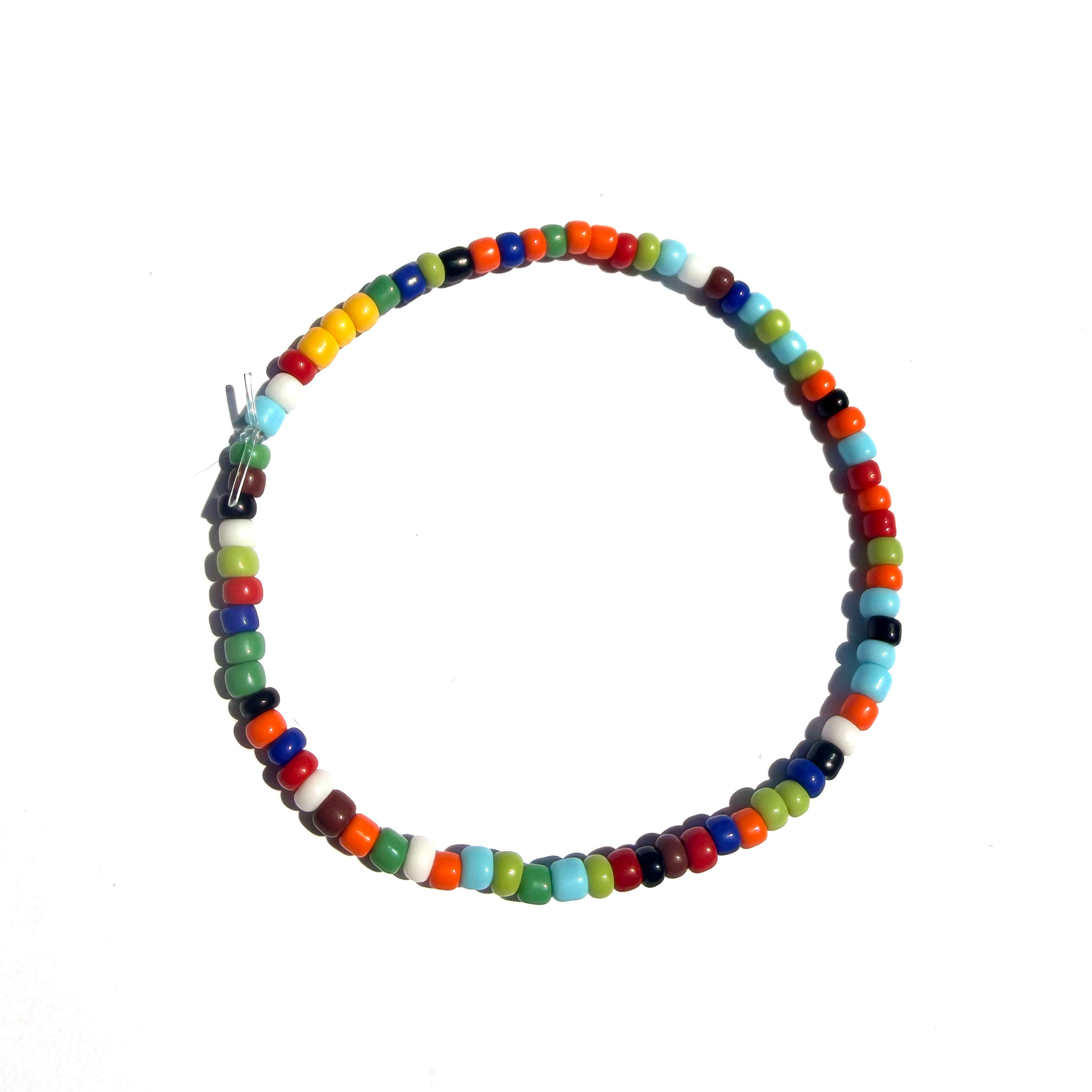 Seed Bead Multi-Color Bracelet