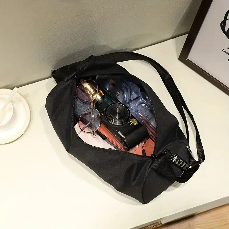 Thumbnail: Compact Sports Fitness Bag - Black
