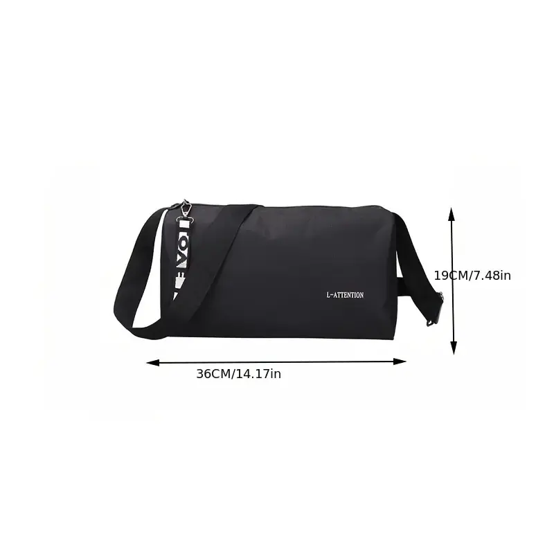 Thumbnail: Compact Sports Fitness Bag - Black