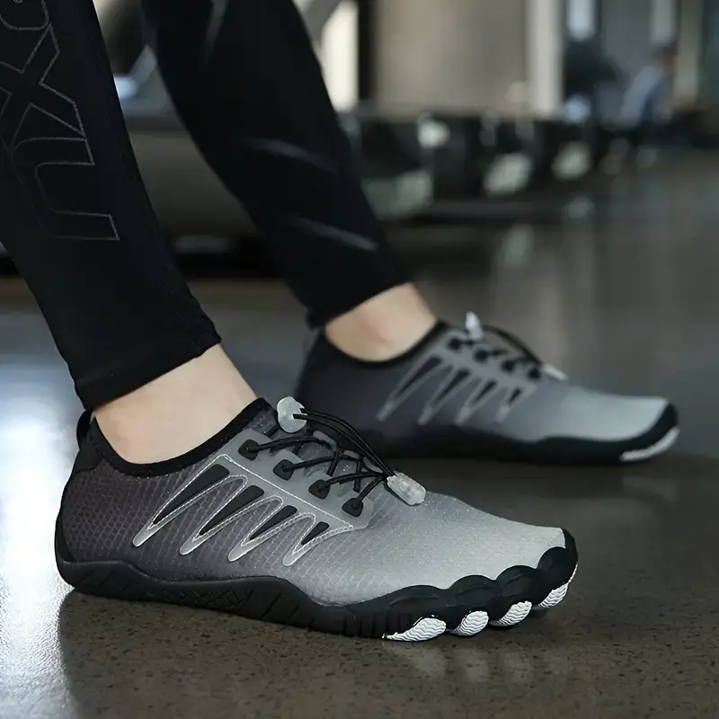 Thumbnail: Barefoot Non-Slip Quick-Dry Shoes - Black & Grey