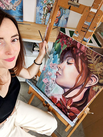 Artiste peintre française du Nord