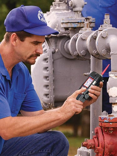 Miniatura: Monitor de gases portátil RKI GX-6000, LEL, O2, H2S, CO, PID: Lámpara de 10,6 eV