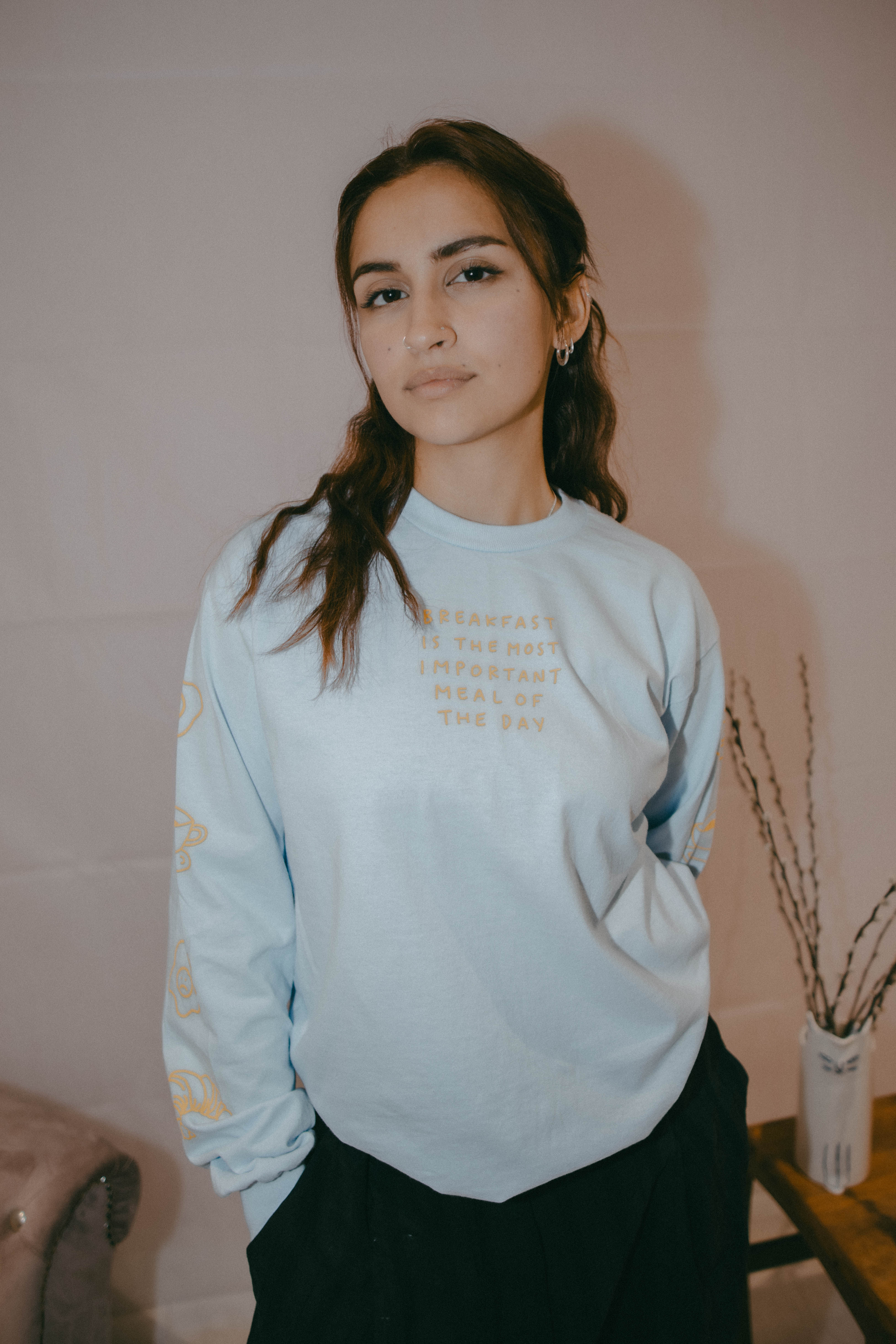 Breakfast Long Sleeve T-Shirt