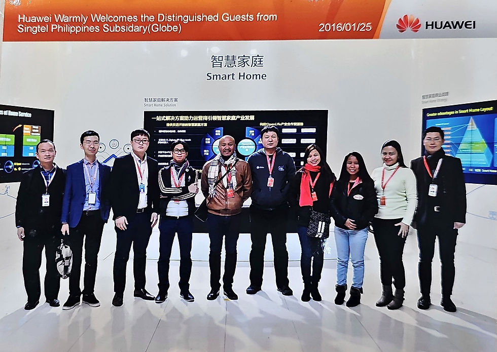 This was in 2016 taken at the Huawei HQ NFV POC