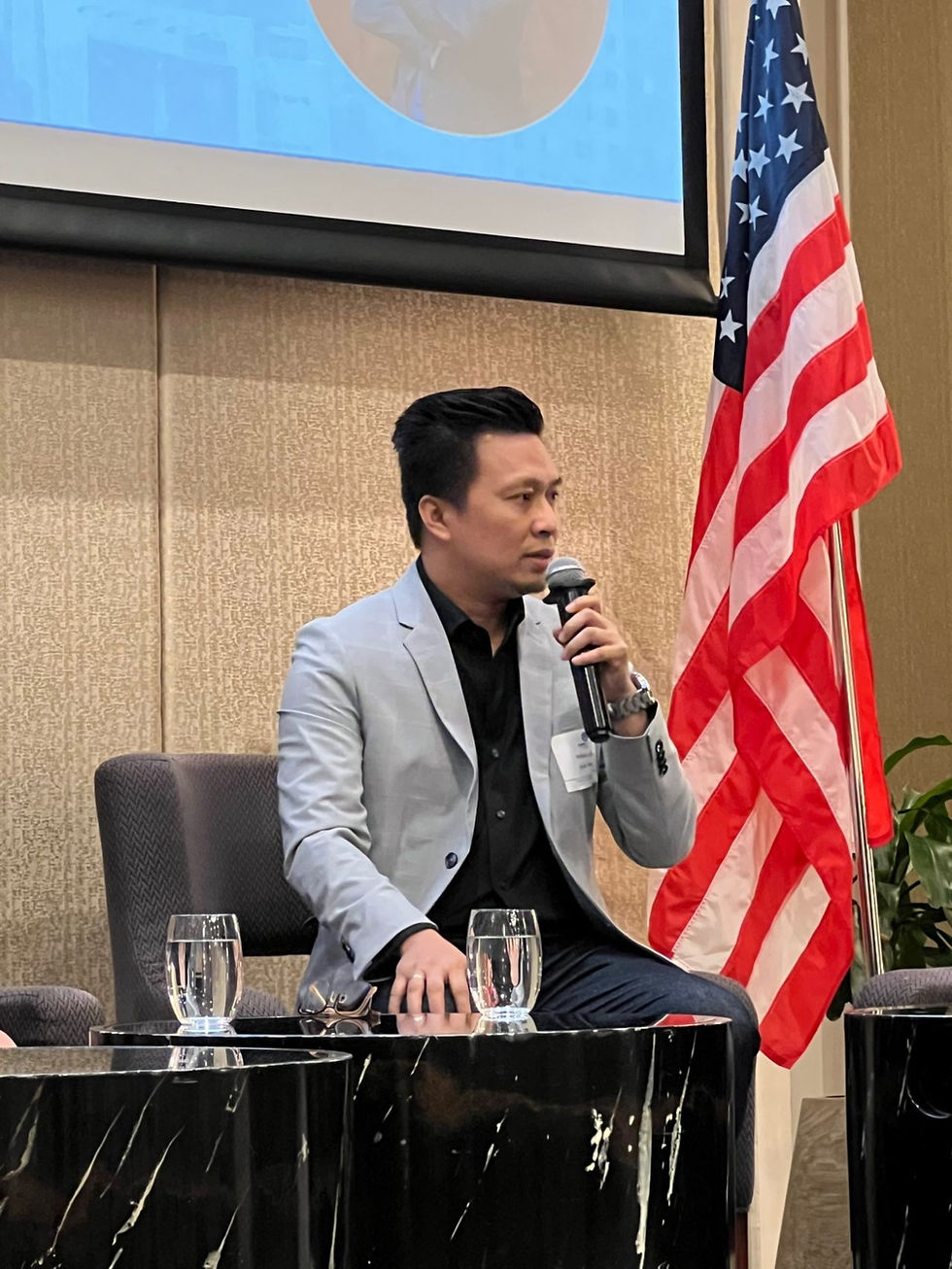 I was invited as a speaker at the AMCHAM Security Summit 2024