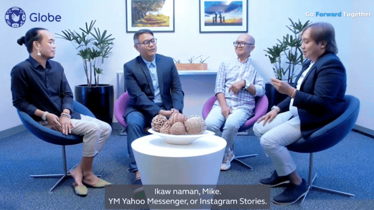 From left to right: Lexy Aurelio, Mike Erpelo, Warren Mendiola, Jay Callueng